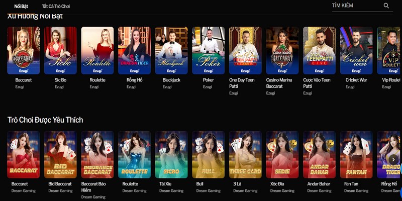 W188 tự hào giới thiệu một kho trò chơi đa dạng, độc đáo